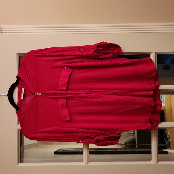NWOT Calvin Klein Blouse Shirt Size Large - Picture 1 of 6